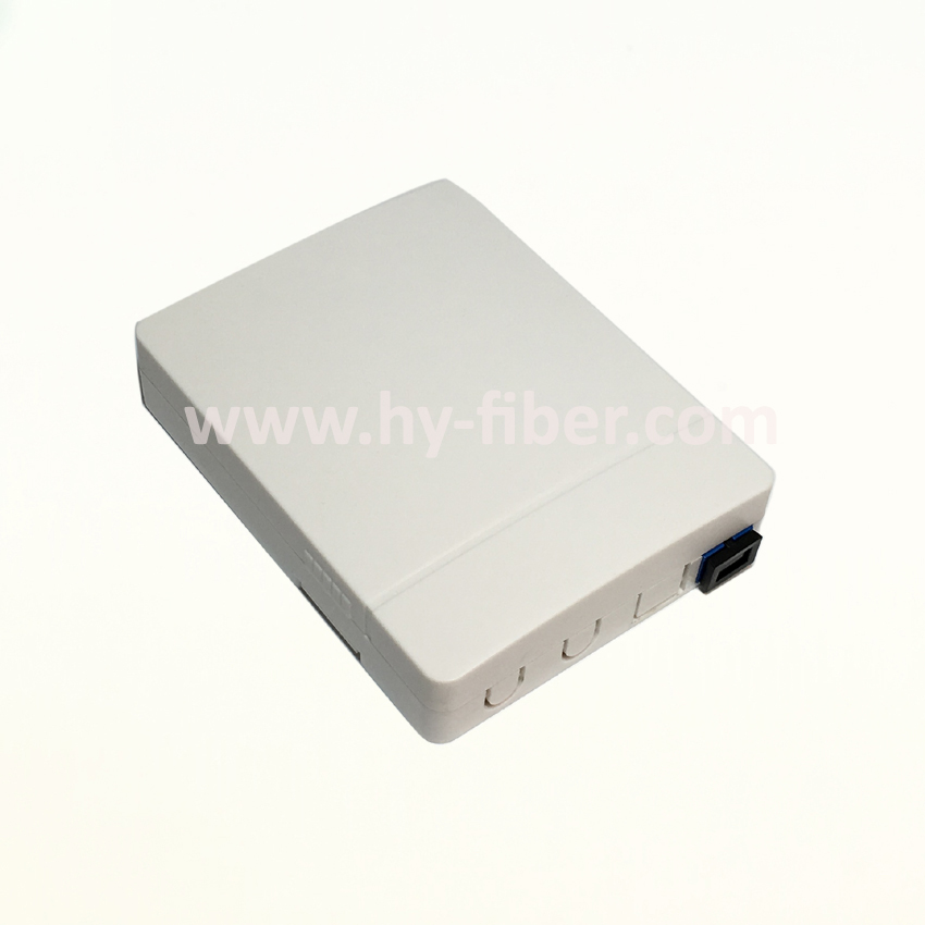 FTTH Terminal Wall Outlet  2 Port HY-20-T2D